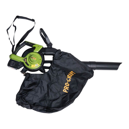 Procraft VB20 Akku Laubblaeser und Laubsauger 40 V 2x 20 V Brushless 2x Akku 8 0 Ah ohne Ladegeraet 2 - toolbrothers