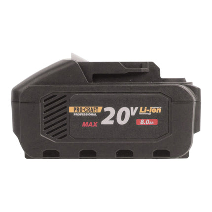 Procraft VB20 Akku Laubblaeser und Laubsauger 40 V 2x 20 V Brushless 2x Akku 8 0 Ah ohne Ladegeraet 3 - toolbrothers