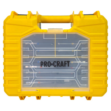 Procraft PA18Pro2 1B C Akku Bohrschrauber 20 V 30 Nm Brushless 1x Akku 2 0 Ah Ladegeraet 32 tlg Bit Set Koffer 2 - toolbrothers