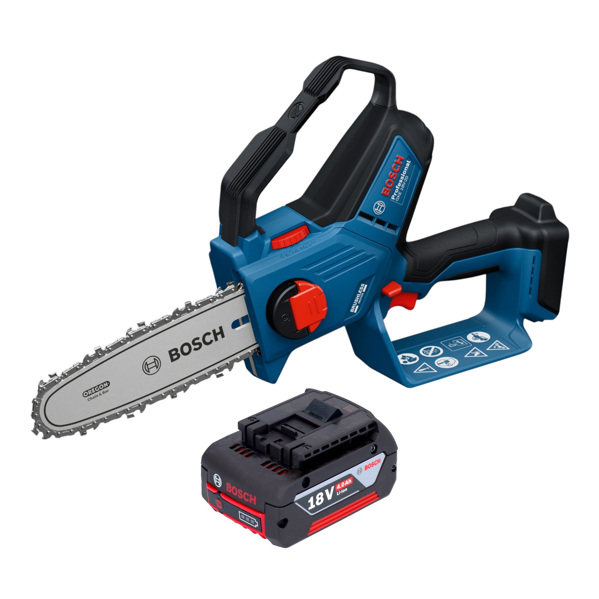 Bosch GKE 18V 20 Professional Akku Astsaege 18 V 18 cm 1x Akku 4 0 Ah ohne Ladegeraet 0 - toolbrothers