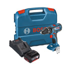 Bosch GSB 18V 28 Professional Akku Schlagbohrschrauber 18 V 63 Nm 1x Akku 5 0 Ah Ladegeraet L Case 0 - toolbrothers