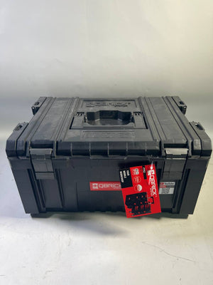 Qbrick System PRO Toolbox 2.0 Werkzeugkoffer 450 x 334 x 240 mm 19 l stapelbar IP54 + 5x TWO Organizer Multi - Beschädigt
