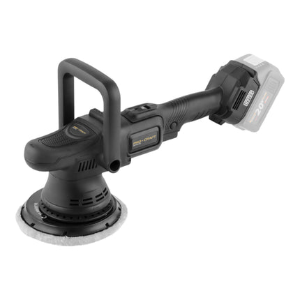Procraft PM22bb Akku Poliermaschine 20 Volt 150 mm 1x Akku 2 0 Ah Ladegeraet 1 - toolbrothers