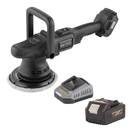 Procraft PM22bb Akku Poliermaschine 20 Volt 150 mm 1x Akku 4 0 Ah Ladegeraet 0 - toolbrothers