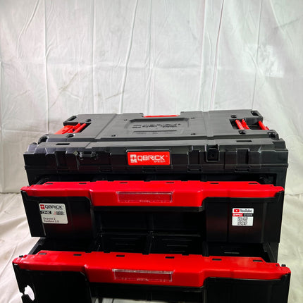 Qbrick System ONE Drawer 2 Toolbox 2 0 Werkzeugbox 587 x 380 x 340 mm 29 l mit zwei Schubladen Beschaedigt 1 - toolbrothers
