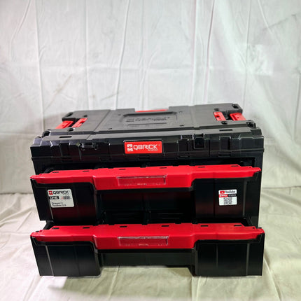 Qbrick System ONE Drawer 2 Toolbox 2 0 Werkzeugbox 587 x 380 x 340 mm 29 l mit zwei Schubladen Beschaedigt 1 - toolbrothers