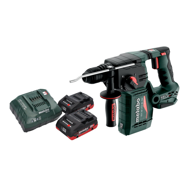 Metabo KH 18 LTX BL 24 Akku Bohrhammer 18 V 2 2 J SDS Plus Brushless 2x LiHD Akku 4 0 Ah Ladegeraet 0 - toolbrothers