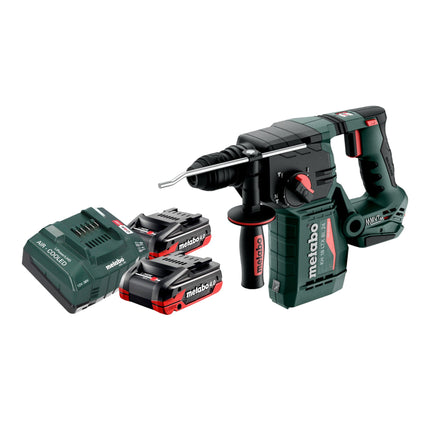 Metabo KH 18 LTX BL 24 Akku Bohrhammer 18 V 2 2 J SDS Plus Brushless 2x LiHDX Akku 4 0 Ah Ladegeraet 0 - toolbrothers
