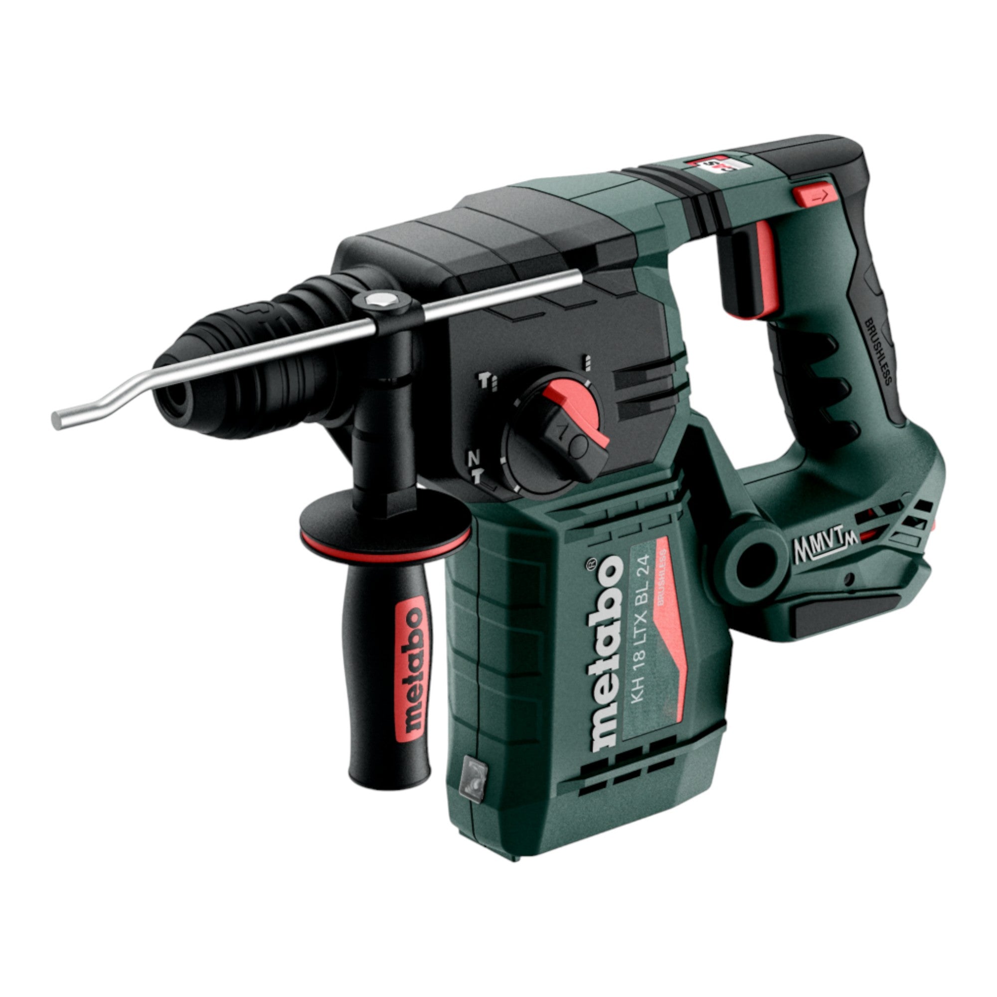 Metabo KH 18 LTX BL 24 Akku Bohrhammer 18 V 2 2 J SDS Plus Brushless 2x LiHDX Akku 4 0 Ah Ladegeraet 1 - toolbrothers
