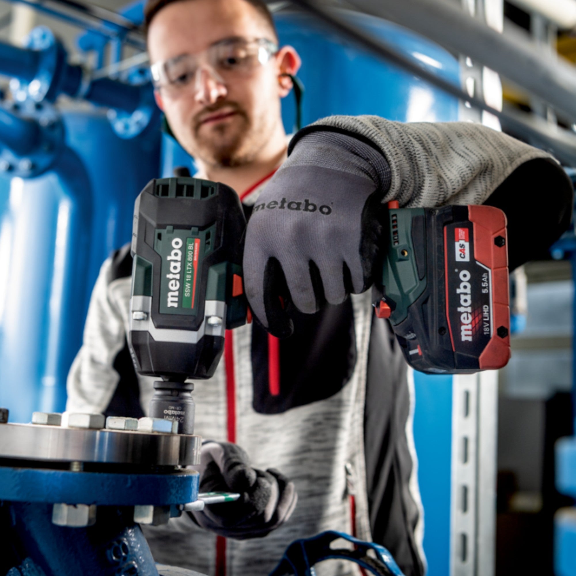 Metabo SSW 18 LTX 800 BL Akku Schlagschrauber 18 V 800 Nm 1 2 Brushless 1x Akku 4 0 Ah ohne Ladegeraet 3 - toolbrothers