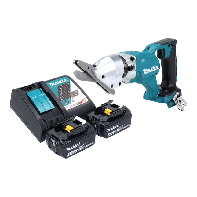 Makita DJS 800 RM Akku Faserzementschere 18 V Brushless 2x Akku 4 0 Ah Ladegeraet 0 - toolbrothers