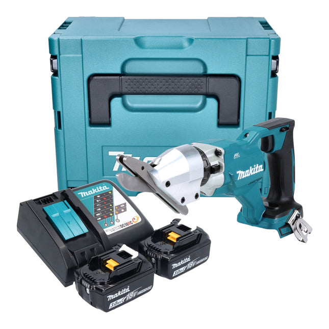 Makita DJS 800 RFJ Akku Faserzementschere 18 V Brushless 2x Akku 3 0 Ah Ladegeraet Makpac 0 - toolbrothers