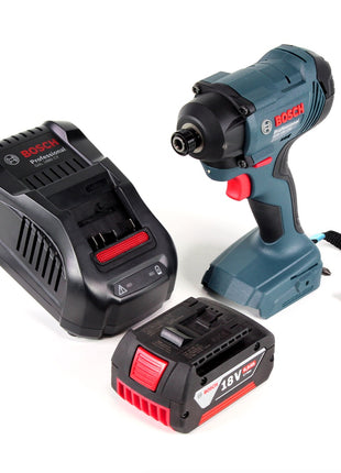 Bosch GDR 18 V-160 Akku Drehschlagschrauber 18V 1/4"+ 1x Akku 6,0Ah + Ladegerät + Einlage - ohne L-Boxx - Toolbrothers