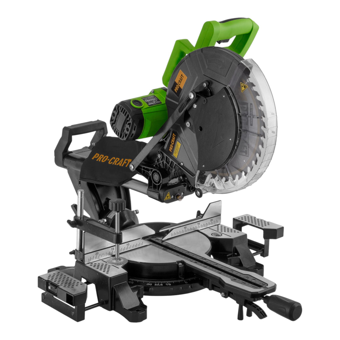 Procraft PGS305 Sega circolare e troncatrice 2000 W + lama da 305 mm 40 Z e sacchetto raccoglipolvere