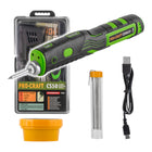 Procraft CS50 Akku Loetkolben 3 7 V 1 8 Ah 11 W 450 C Ladekabel Zubehoer 0 - toolbrothers