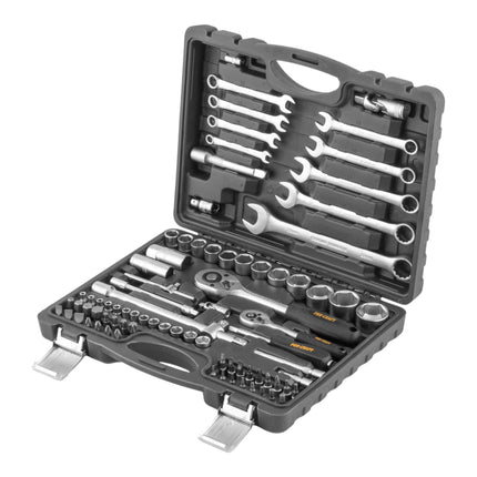 Procraft WS82 Steckschluessel Set 82 tlg 1 4 1 2 Ratsche Schluessel Stecknuss Bits Koffer 1 - toolbrothers