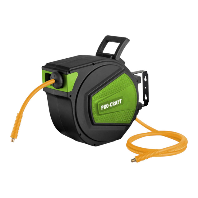 Procraft HK10 Druckluft Schlauchaufroller 10 bar Automatik 10 m Schlauchlaenge 0 - toolbrothers