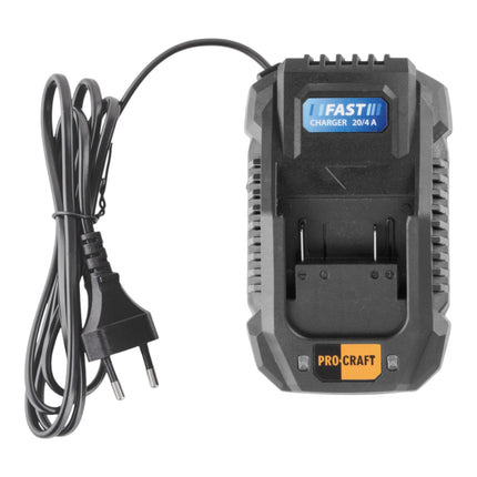 Procraft Starter Set 20 V 20 4A Schnell Ladegeraet 1x 20 4 Turbo Akku 4 0 Ah 3 - toolbrothers
