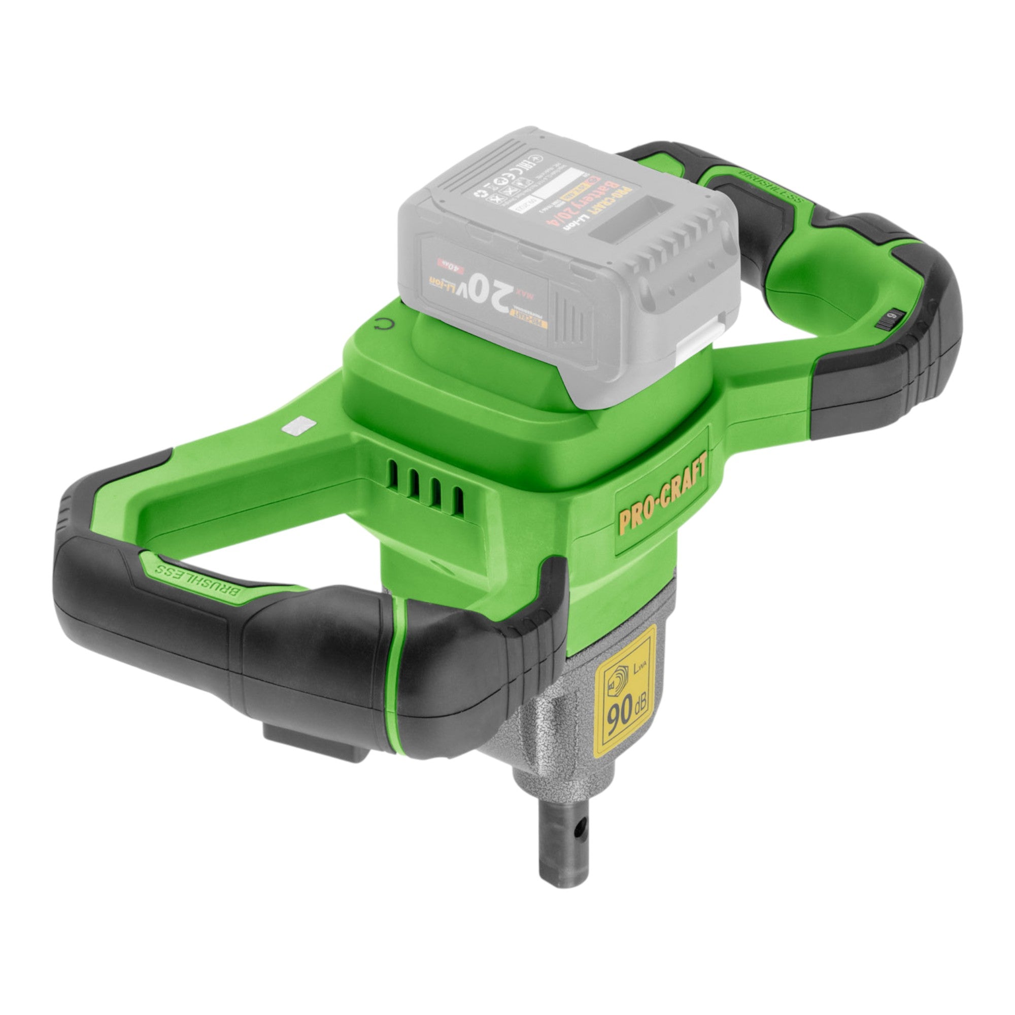 Procraft PMA20 Akku Erdbohrer 20 V Brushless Solo ohne Akku ohne Ladegeraet 1 - toolbrothers