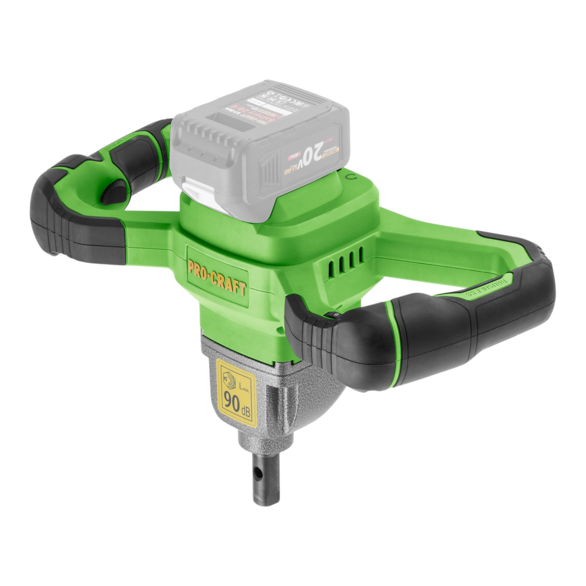 Procraft PMA20 Akku Erdbohrer 20 V Brushless Solo ohne Akku ohne Ladegeraet 2 - toolbrothers