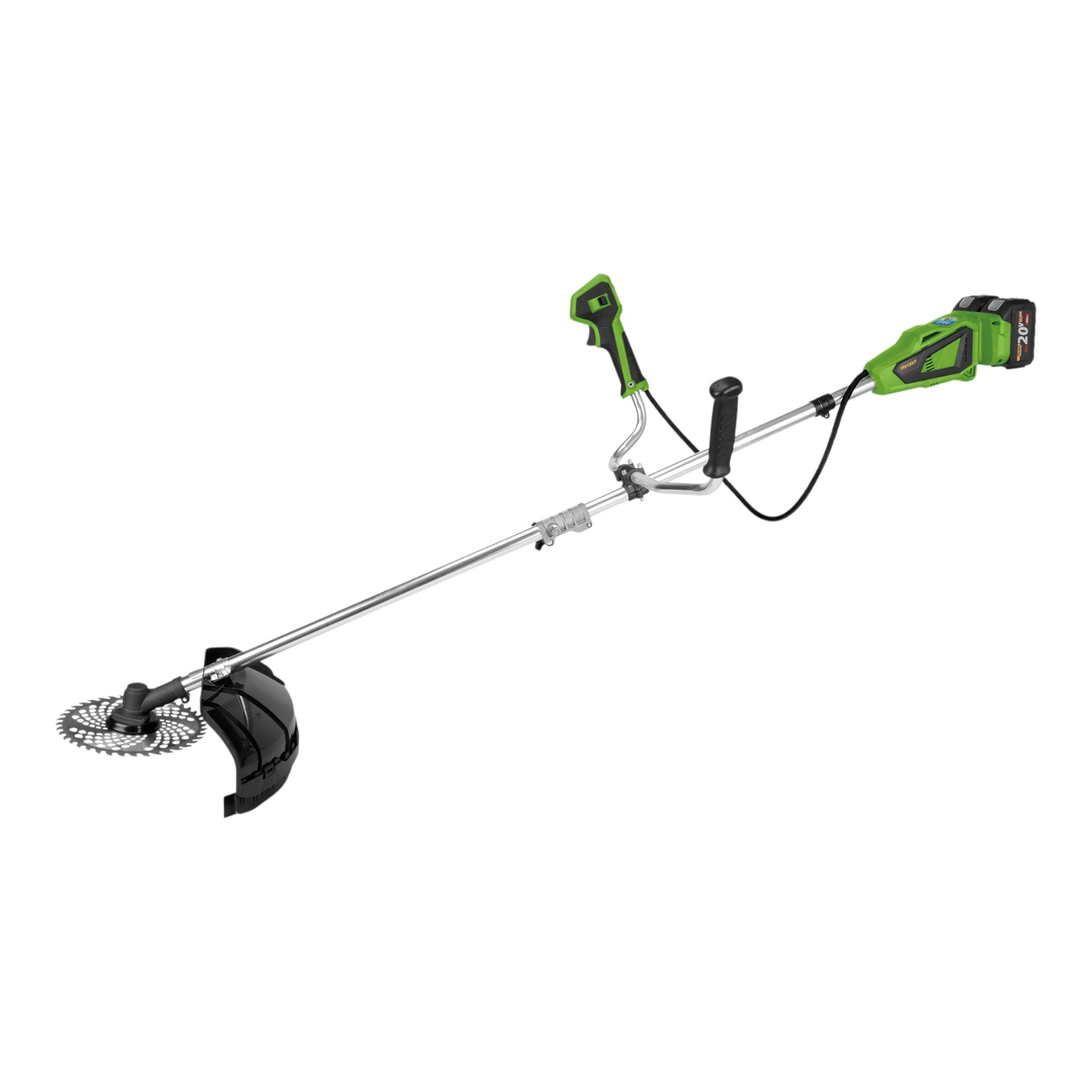 Procraft ATA 40 2S Akku Freischneider 40 V 2x 20 V 420 mm Brushless 2x Akku 4 0 Ah Ladegeraet 0 - toolbrothers