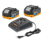 Procraft Starter Set 20 V C20 4 Ladegeraet 2x 20 4 Industrial Akku 4 0 Ah 0 - toolbrothers