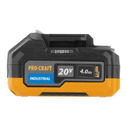 Procraft Starter Pack 20 V C20 6 5 Schnell Ladegeraet 2x 20 4 Industrial Akku 4 0 Ah 2 - toolbrothers