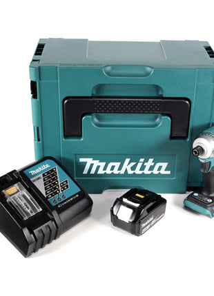 Makita DTD 170 RM1J Akku Schlagschrauber 1/4" 18 V Brushless Li-Ion mit 1x 4,0 Ah Akku und Ladegerät im MakPac - Toolbrothers