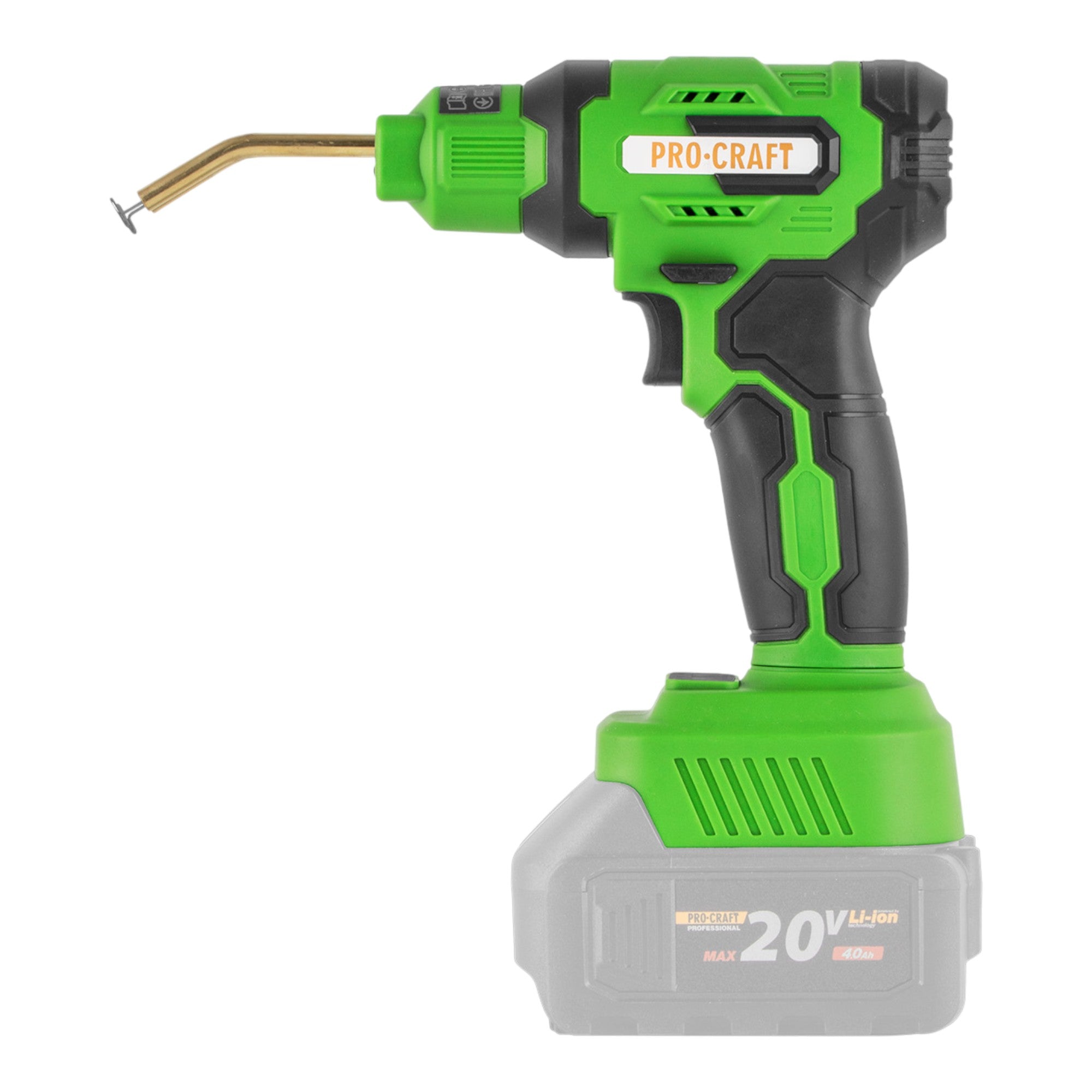 Procraft CS40 bb Akku Kunststoffschweissgeraet 20 V 600 C 0 7 1 1 A 1x Akku 2 0 Ah Ladegeraet Koffer 1 - toolbrothers