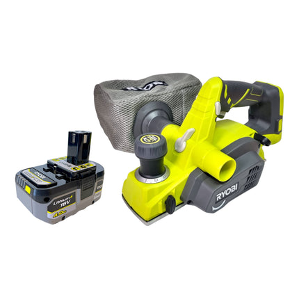 Ryobi R18PL 0 Akku Hobel 18 V 82 mm 1x Akku 4 0 Ah ohne Ladegeraet 0 - toolbrothers