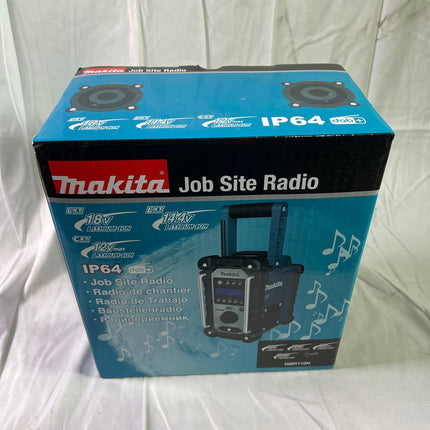 Makita DMR 110 N Akku Baustellenradio 12 V 14 4 V 18 V DAB DAB FM IP64 Solo ohne Akku ohne Ladegeraet Reparaturgeraet 3 - toolbrothers