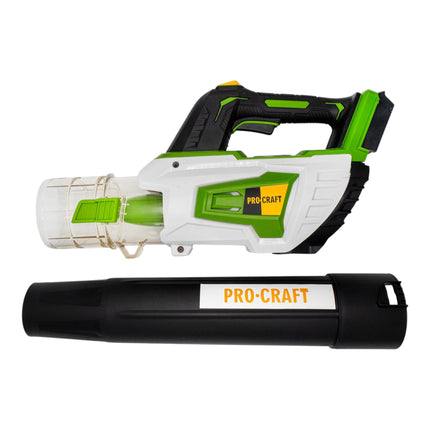 Procraft PB20 Akku Laubblaeser 20 V TURBO 2x Akku 4 0 Ah Ladegeraet 4 - toolbrothers
