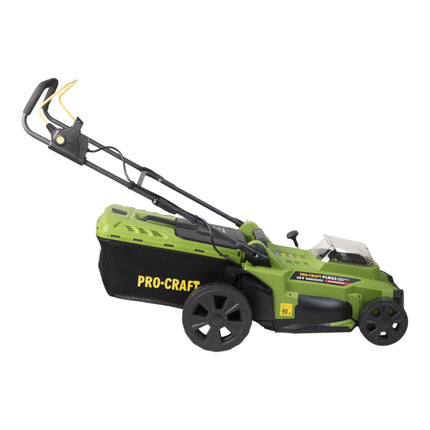 Procraft PLM22bb Akku Rasenmaeher 40 V 2x 20 V 430 mm Brushless 4x Akku 4 0 Ah Ladegeraet 4 - toolbrothers