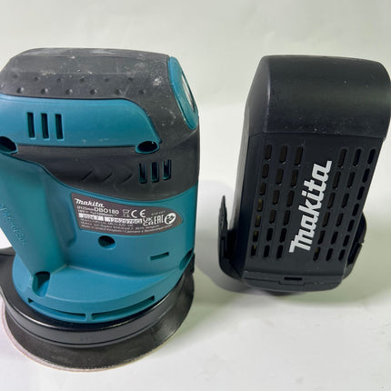 Makita DBO 180 Z Akku Exzenterschleifer 18 V 125 mm Solo ohne Akku ohne Ladegeraet Reparaturgeraet 1 - toolbrothers