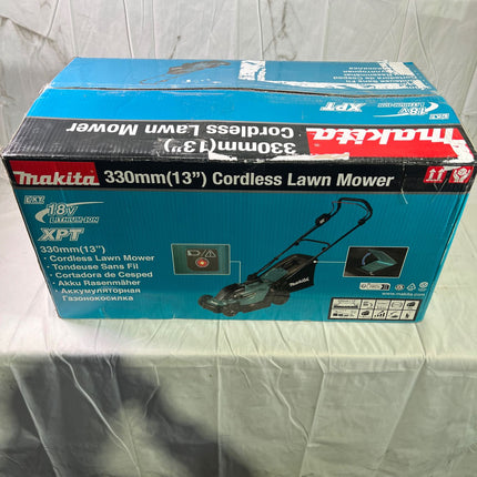 Makita DLM 330 Z Akku Rasenmaeher 18 V 33 cm 30 l Solo ohne Akku ohne Ladegeraet Reparaturgeraet 3 - toolbrothers