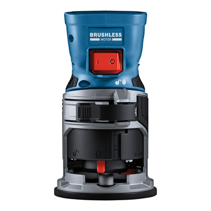 Bosch GKF 18V 8 Professional Akku Kantenfraese 18 V 8 0 mm Brushless 06016C2003 Taucheinheit L Boxx ohne Akku ohne Ladegeraet 4 - toolbrothers