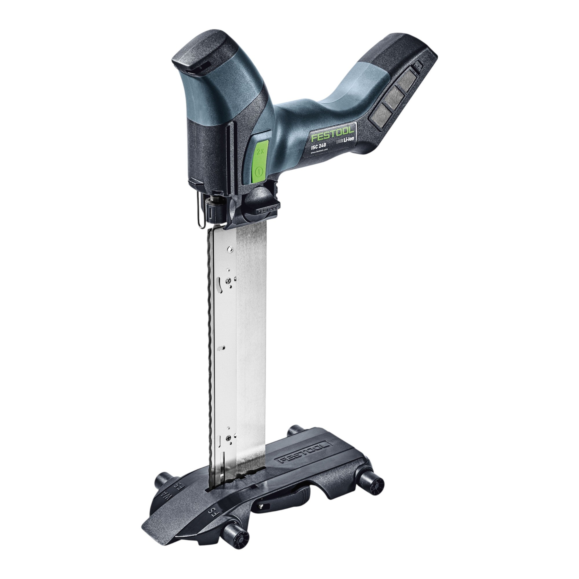 Festool ISC 240 EB Basic Akku Daemmstoffsaege 18 V 240 mm 2x Akku 5 0 Ah Ladegeraet Systainer 1 - toolbrothers