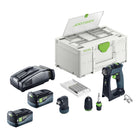 Festool CXS 18 Basic Set Akku Bohrschrauber 18 V 40 Nm Brushless 2x Akku 5 0 Ah Schnellladegeraet Systainer 0 - toolbrothers