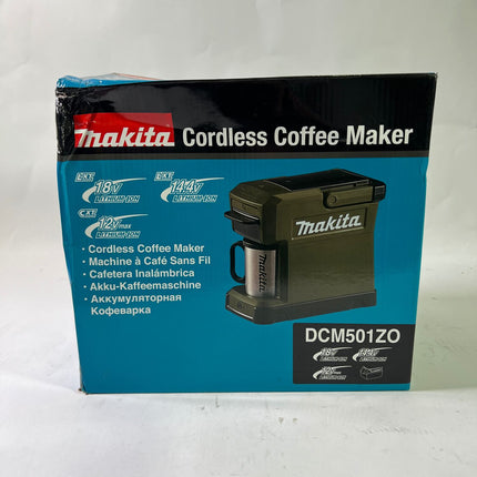 Makita DCM 501 ZO Akku Kaffeemaschine 12 V max 18 V Olive Outdoor Adventure Edition Solo ohne Akku ohne Ladegeraet Gebraucht 3 - toolbrothers