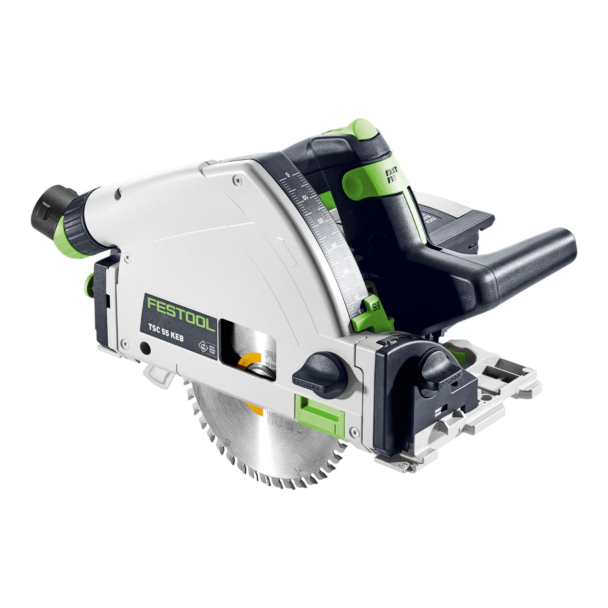 Festool TSC 55 KEB Basic Akku Tauchsaege 18 36 V 160 mm Brushless 2x Akku 5 0 Ah Doppelladegeraet Systainer 1 - toolbrothers