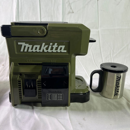 Makita DCM 501 ZO Akku Kaffeemaschine 12 V max 18 V Olive Outdoor Adventure Edition Solo ohne Akku ohne Ladegeraet Gebraucht 1 - toolbrothers