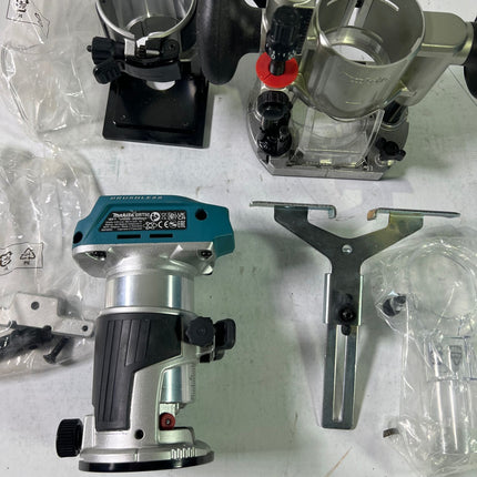 Makita DRT 50 ZJX2 Akku Multifunktionsfraese 18 V Brushless Fraesmodule Makpac ohne Akku ohne Ladegeraet Gebraucht 2 - toolbrothers