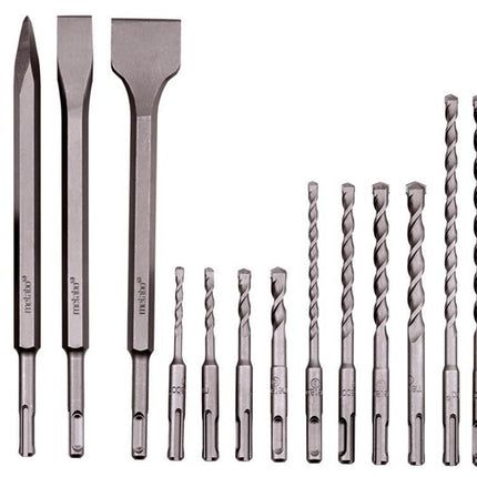 Metabo Bohrer Meisselset SDS plus SP 17 tlg Koffer 628414000  2 - toolbrothers