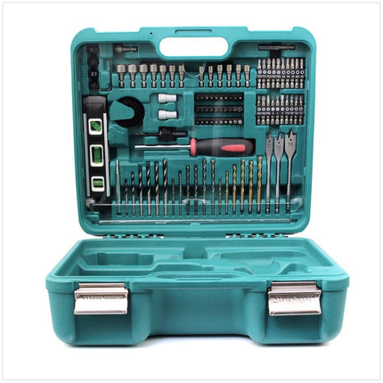 Makita DHP 453 RFTK Akku Schlagbohrschrauber 18 V 42Nm + 1x Akku 3,0Ah + Ladegerät + 101 tlg. Werkzeugkoffer - Toolbrothers