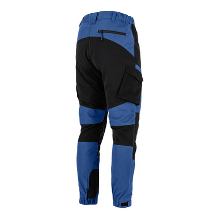 LAHTI PRO Arbeitshose mit Stretch Elementen Groesse XXL L4055605 blau schwarz 4 - toolbrothers