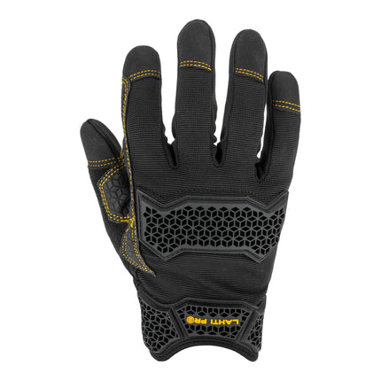 LAHTI PRO Arbeitshandschuhe Groesse 8 L281608K schwarz gelb 1 - toolbrothers