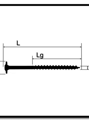 SPAX HI.FORCE Tellerkopfschraube 8,0 x 180 mm 50 Stk. ( 0251010801805 ) Teilgewinde Torx T-STAR plus T40 4CUT WIROX - Toolbrothers