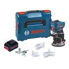Bosch GKF 18V 8 Professional Akku Kantenfraese 18 V 8 0 mm Brushless 1x ProCORE Akku 5 5 Ah L Boxx ohne Ladegeraet 0 - toolbrothers