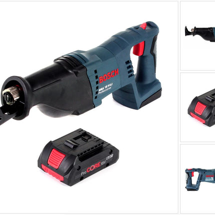 Bosch GSA 18 V-Li Akku Säbelsäge 18V + 1x Akku 4,0Ah - ohne Ladegerät, ohne Koffer - Toolbrothers