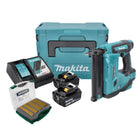 Makita DBN 500 RTJ Akku Stauchkopfnagler 18 V 15-50 mm + 2x Akku 5,0 Ah + Ladegerät + Makpac + J-Box 8000 Nägel - Toolbrothers